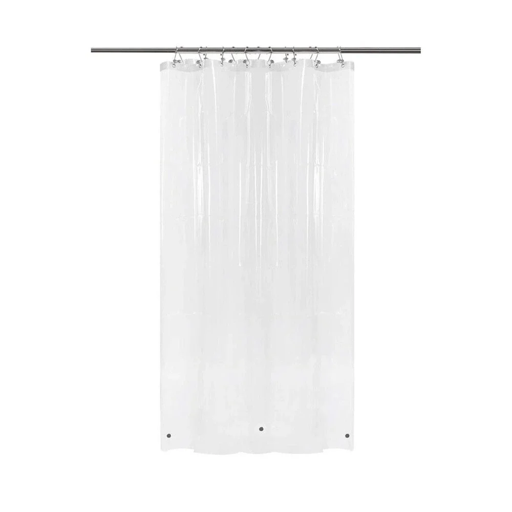 Barossa Design RV Shower Curtain Liner with 3 Magnets - 47